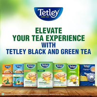 Tetley | Elaichi Flavoured Chai | Black Tea | 50 Tea Bags, 100 Grams (Pack of 2)