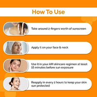 The Derma Co Ultra Light Zinc Mineral Sunscreen I With SPF 50 PA+++ I Water & Sweat Resistant | UVA, UVB & Blue Light Protection I Lightweight & Non- Greasy I No white Cast I For All Skin Type - 50g