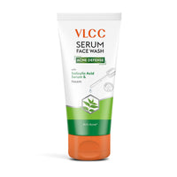 VLCC Serum Facewash - 100ml | with Salicylic Acid Serum to Unclog Pores & Neem to Prevent Acne | Dermatologically Tested | Kills 99% germs that cause acne
