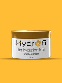 Hydrofil Emollient Moisturizing Cream for Hydrating Feel 100ml - Pack of 2