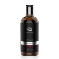 The Man Company Charcoal Grooming Kit with Body Wash, Shampoo, Face Scrub, Face Wash, Cleansing Gel, Solid Soap Bar | Combo Gift Set for Husband, Boyfriend - Set of 6