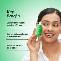 Foxtale 2% Salicylic Acid AHA BHA Exfoliating Serum with Niacinamide, Fights Acne, Reduces Blackheads & Whiteheads, Reduces Excess Oil & Bumpy Texture, For Oily, Acne Prone Skin, Men & Women, 30 ml