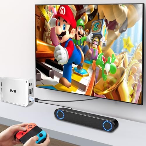 Herfair Wii to HDMI Adapter, 1080P Wii HDMI Adapter, Wii2HDMI Converter for Nintendo Wii/Wii U, Supports All Display Modes with 3.5mm Audio Jack Connector to HDTV Smart TV