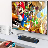 Herfair Wii to HDMI Adapter, 1080P Wii HDMI Adapter, Wii2HDMI Converter for Nintendo Wii/Wii U, Supports All Display Modes with 3.5mm Audio Jack Connector to HDTV Smart TV