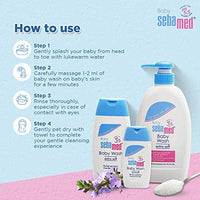 Sebamed Children’s Shampoo (50ml) & Seba med gentle baby wash ( 50ml)