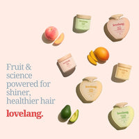 lovelang Peach + Biotin Shampoo | Hair Fall Control & Volume Boost | Strengthens Roots | Fruity Peach Scent | for All Hair Types | 230ml