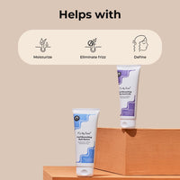 Fix My Curls Curl Quenching Moisture Styling Duo | For Curly, Wavy, Dry, Frizzy Hair | Enriched With Aloe Vera, Chia Seed, and Flax Seed | Silicone Free Curl Activator | Frizz Control | 50gm each
