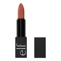 e.l.f. O Face Satin Lipstick, Richly Pigmented, Nourishing & Long-Lasting Creamy Lipstick, Infused With Jojoba, Vegan & Cruelty-Free, Standing Ovation