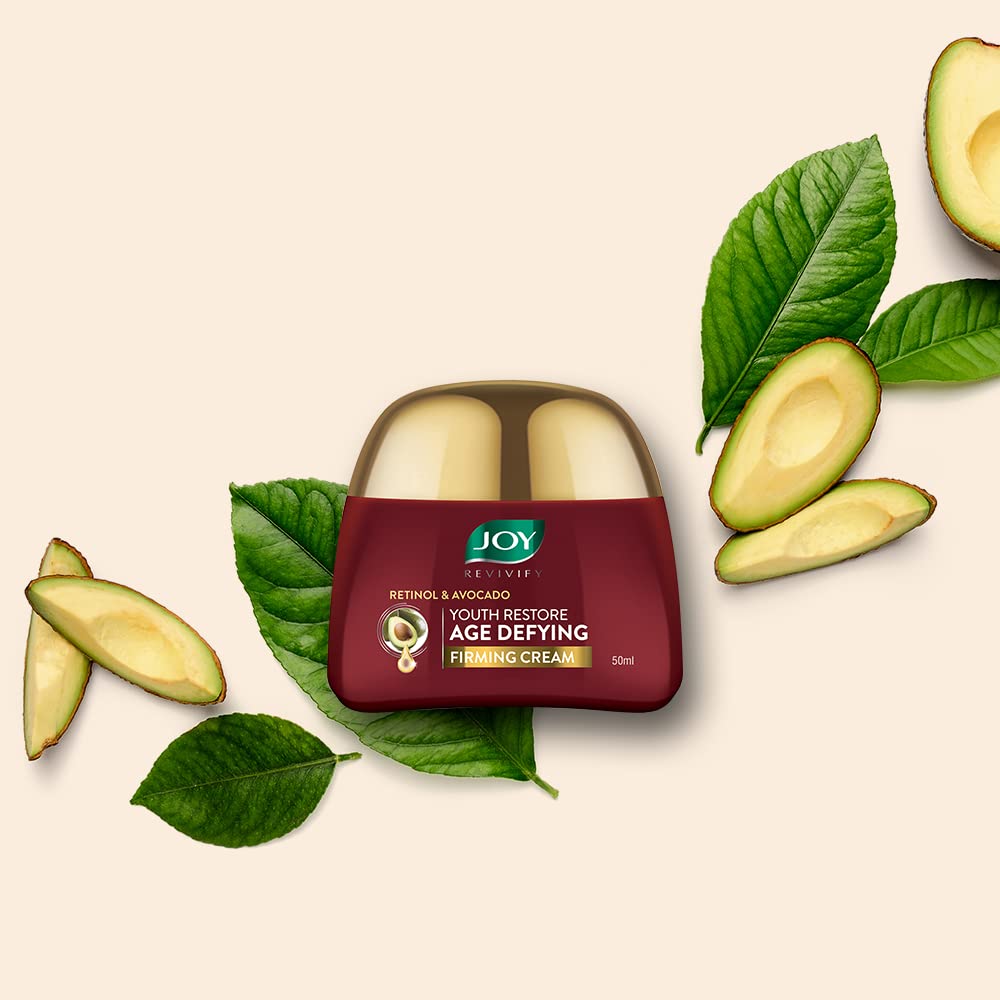 Joy Revivify Retinol & Avocado Youth Restore Age Defying Firming Cream - 50ml