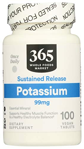 365 Potassium 99Mg, 100 Tablets