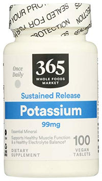 365 Potassium 99Mg, 100 Tablets