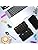 Flash Drive Case, USB Drive Holder, Storage Bag for Thumb Drive, Light Weight and Easy to Put into Handbag, Protect and Store Small Items, 10 Slots Electronic Accessories Organizer
