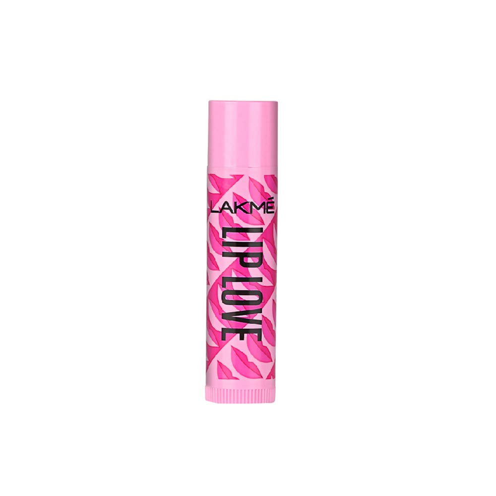 LAKMÉ Lip Love Chapstick, Caramel, 4.5G And Lakme Lip Love Chapstick, Insta Pink, 4.5G