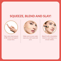 Olivia BB Cream with SPF30 | Easily Blendable with Natural Coverage, Lightweight, Long Lasting, Gives Natural Finish | 15gm