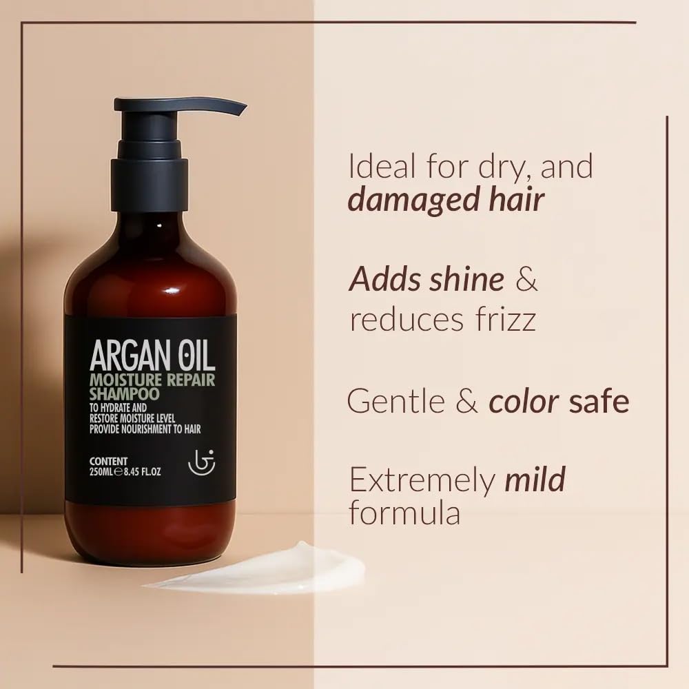 Beauty Garage Argan Oil Moisture Shampoo 250ml