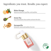 Shankara Balance Face Moisturizer With Green Tea & Bitter Orange For Kapha (Oily Skin) - 12 ml