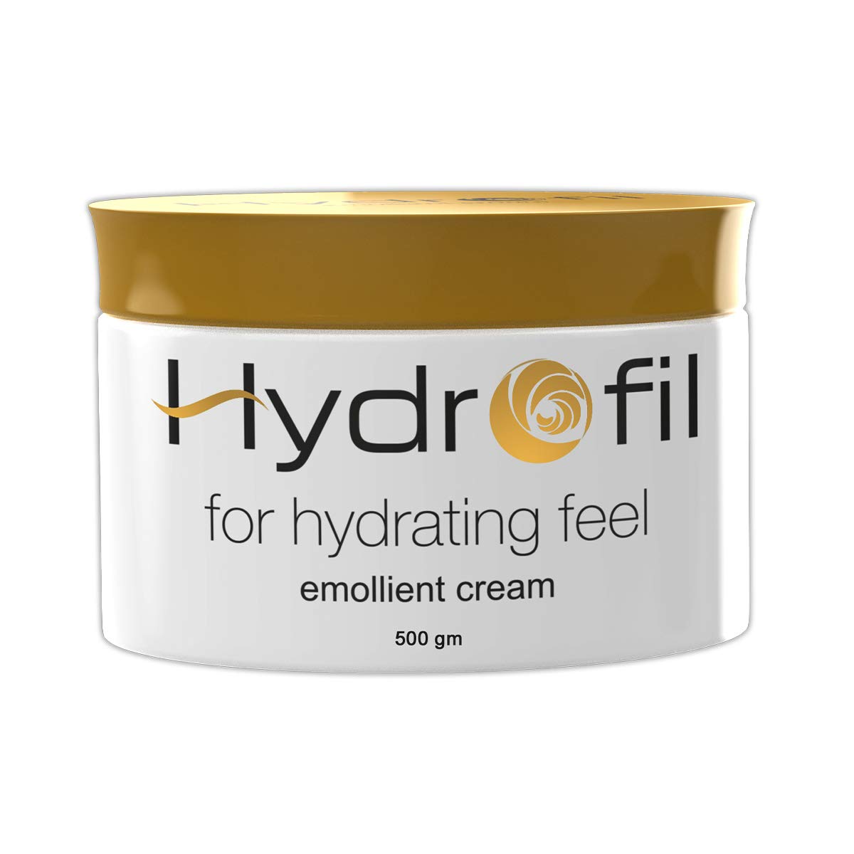 Hydrofil Emollient Moisturizing Cream for Hydrating Feel, 500ml (Pack of 1)