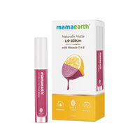 Mamaearth Naturally Matte Lip Serum - Matte Liquid Lipstick with Vitamin C & E For Upto 12 Hour Long Stay - 05 Pink Daffodil (Pink) - 3 ml