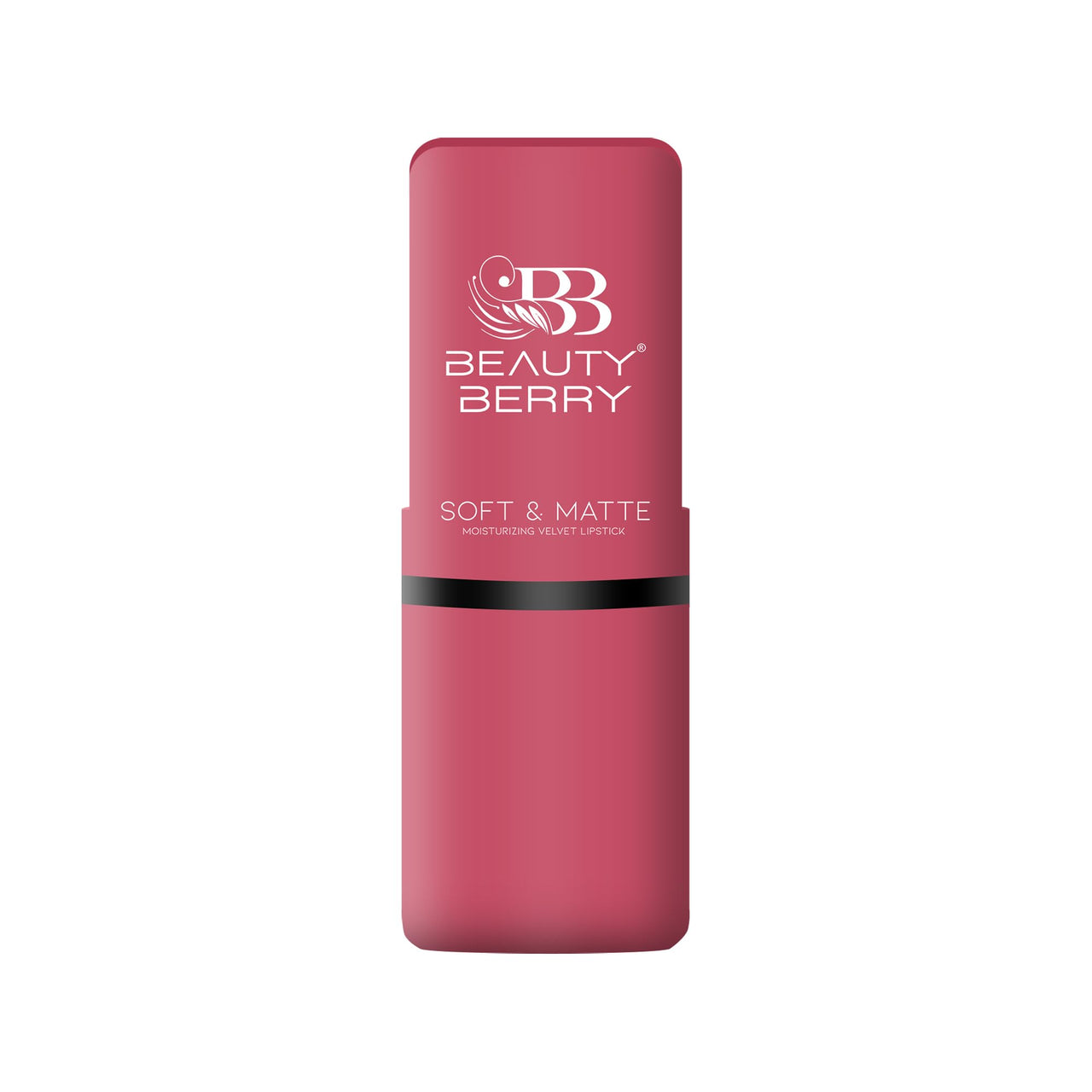 Beauty Berry Soft & Matte Moisturizing Velvet Lipstick For Women - Long-Lasting, Hydrating, High-Pigment Color. (Shade 04)