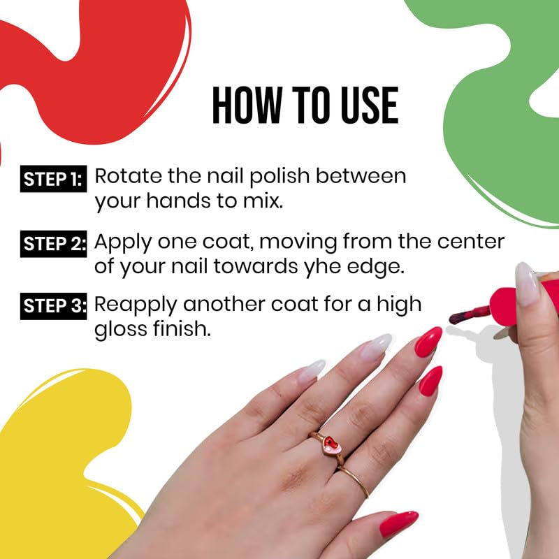 COLORS QUEEN Affair Nail Polish - 02 Rusty Nude, 13Ml | Quick Drying, Long Lasting Formula, One Coat Nail Polish | Chip Resistant, No Harmful Chemicals, Semi Matte Finish Nail Polish For Women
