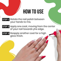 COLORS QUEEN Affair Nail Polish - 02 Rusty Nude, 13Ml | Quick Drying, Long Lasting Formula, One Coat Nail Polish | Chip Resistant, No Harmful Chemicals, Semi Matte Finish Nail Polish For Women