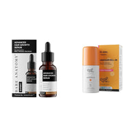 Bare Anatomy Advanced Hair Growth Serum 30ml and Chemist at Play UnderArm Roll-On with 5% AHA, Lactic Acid & 1% Mandelic Acid - 40ml