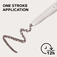 SIMPLYNAM Ultimate Kajal – Intense Brown | 1 Stroke Intense Color Payoff | Water Resistant | Long-Lasting & Smudge-Proof | Safe for Sensitive Eyes | 7X More Product | In-Built Sharpener & Smudger