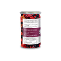 Berries And Nuts Super Berries Mix | Dried Mixed Berries, High in Antioxidants | Cranberries, Blueberries, Gojiberries, Blackberries, Raspberries, Strawberries | 400 Grams | 2 Bottles of 200 Grams