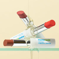 Mamaearth Soft Matte Long Stay Lipsticks with Jojoba Oil & Vitamin E for 12 Hour Long Stay - 01 Mocha Brown - 3.5 g
