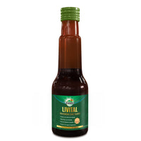 Zandu Livital Syrup – 200 ml | Scientifically proven Ayurvedic Liver Care & Detox Support |Revitalises Liver Health Naturally & Boosts Appetite & Digestion | Blend of 12 Potent Herbs