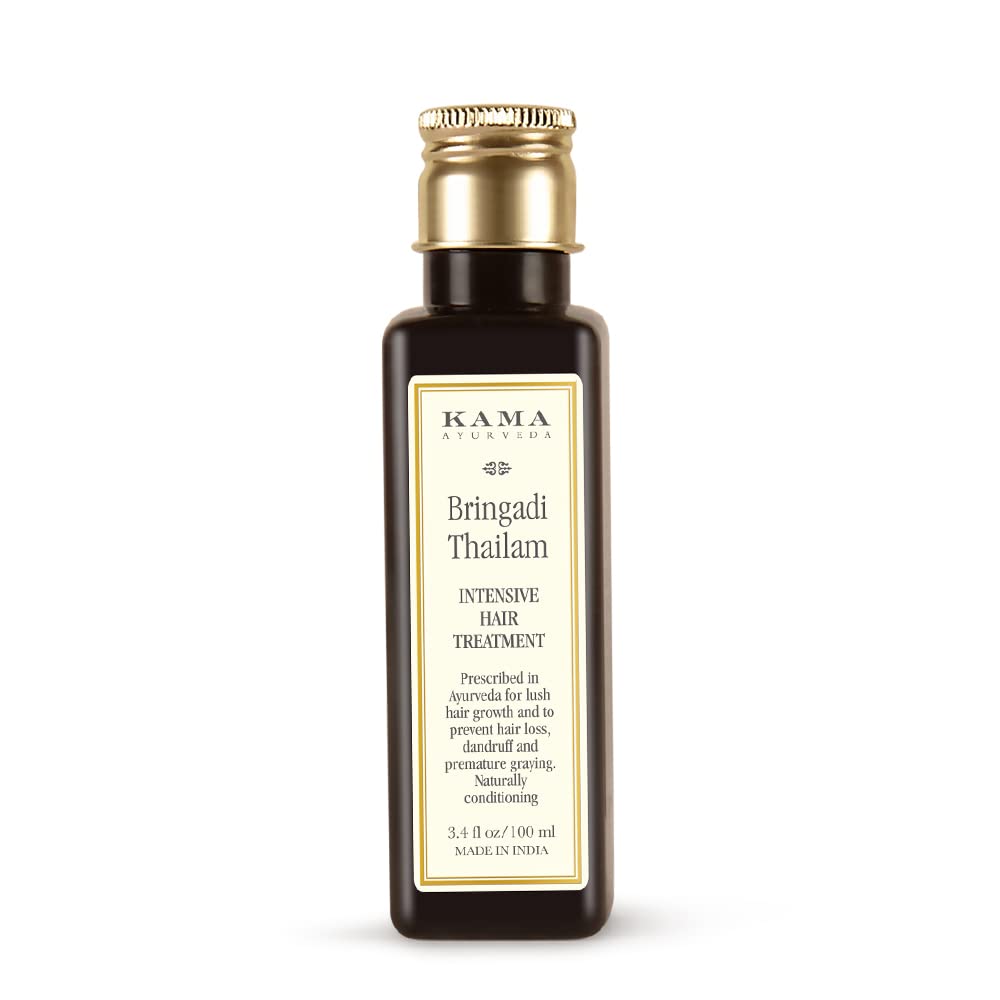 Kama Ayurveda Bringadi Hair Cleanser, 200 ml & Kama Ayurveda Bringadi Intensive Hair Treatment, 100ml