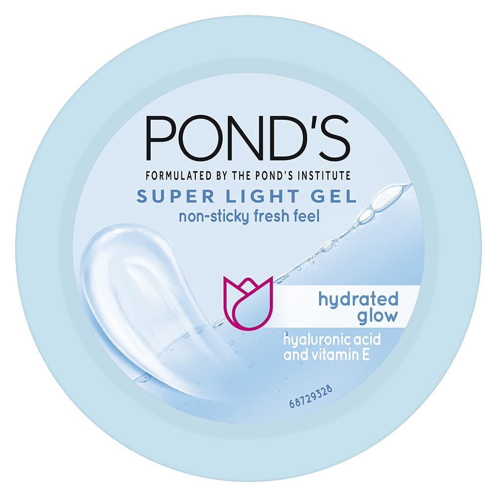Pond's  Bright Beauty Spot-less Glow Serum, 30ml & POND's Super Light Gel Oil Free Face Moisturizer 73 g, With Hyaluronic Acid & Vitamin E for Fresh Glowing Skin & 24 hr Hydration - Daily Use