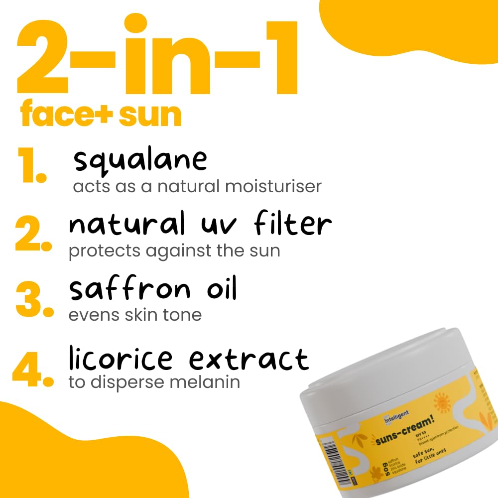 Tuco® Kids Sunscreen Stick (14gm) & Sunscreen Cream (50gm) | Combo Pack of 2 | Safe for Kids and Baby | UVA/UVB PA++++ | Broad Spectrum | Benzophenone- 3 and Avobenzone Free | Ages 2-5, 5-10, 10-15 | 64 gm |