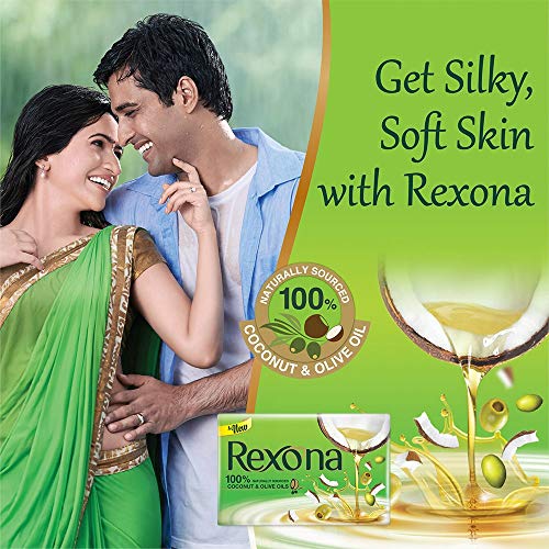 Rexona Silky Soft Skin Soap Bar 4 x 75gm