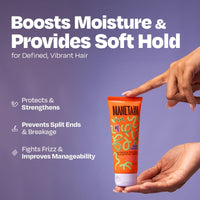 Manetain Curl Cream 100ml for Curly & Wavy Hair | Hydrating, Frizz Control, Curl Definition & Soft Hold | Sulfate-Free, Paraben-Free, Vegan Hair Cream