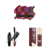 MARS Lipstick 02, Ultra Mascara Black, Makeup Fixer