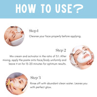 Skin Secrets Oxygen Bleach for Dead Skin and Blackheads| Hydrates skin & provides glow (1kg)