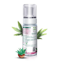 Hampa Hemp Foaming Facewash150ml, for Gentle, Mild & Hydrating Cleansing, Doesn't Dry Out Your Skin, for All Skin Types, with Hemp, Aloe Vera, Cucumber and Hyaluronic- No toxins