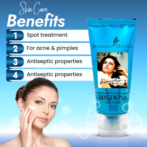 Shahnaz Husain Oxygen Plus Skin Cream, Cucumber, 50 g