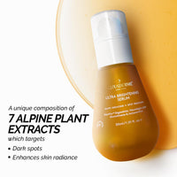 LuxaDerme Korean Ultra Brightening Face Serum, Brightens Skin and Reduces Dark Spots, Daily Use for Brightening & Even Skin Tone | 91% Natural Ingredients with Yuzu, Glutathione & Astaxanthin | 30ml