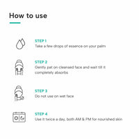 DERMATOUCH Salicylic Acid 1% W/W Toning Essence Drop | For Pore Tightening & Glowing Skin | For Even & Revitalized Skin | For Both Men & Women | 50Ml