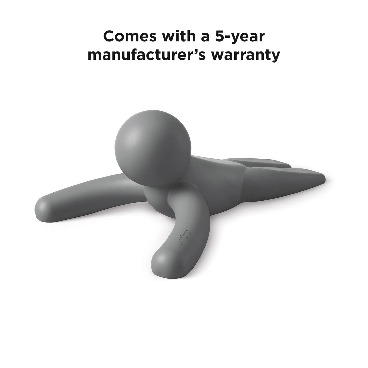 Umbra Buddy Doorstop Charcoal Set of 2