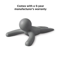 Umbra Buddy Doorstop Charcoal Set of 2