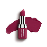 Mamaearth Creamy Matte Long Stay Lipstick with Murumuru Butter and Vitamin E for 8-Hour Long Stay (Flakeproof & Non-Drying | Intense Color Payoff) - 4.2g (Cranberry Crush)