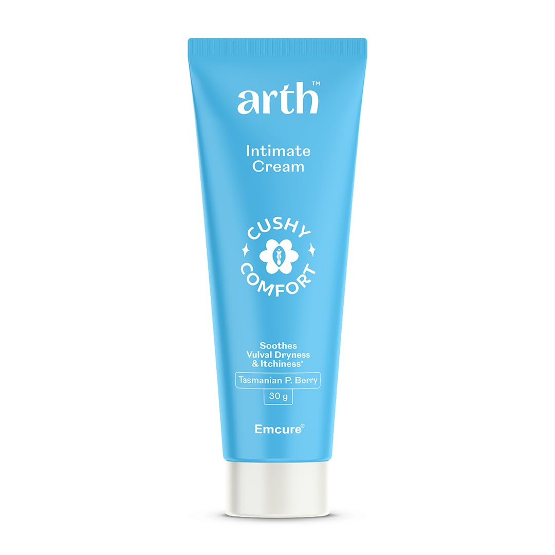 Arth Intimate Cream| Daily Soothing Moisturizer for Intimate area| Reduces Itchiness and Dryness, Maintains ideal pH of 3.5-4.5 in Intimate Area | Emcure Pharmaceuticals Ltd. | 30g