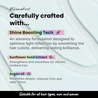 2.Oh! Italian- Hair Gloss | High Shine Hair Gloss Treatment | Semi Permanent Clear Gloss | Salon- Like Glossy Hair| Shiny and Smooth Hair | Enriched with Argan Oil | Lasts up to 2-3 Washes (Pack of 2)