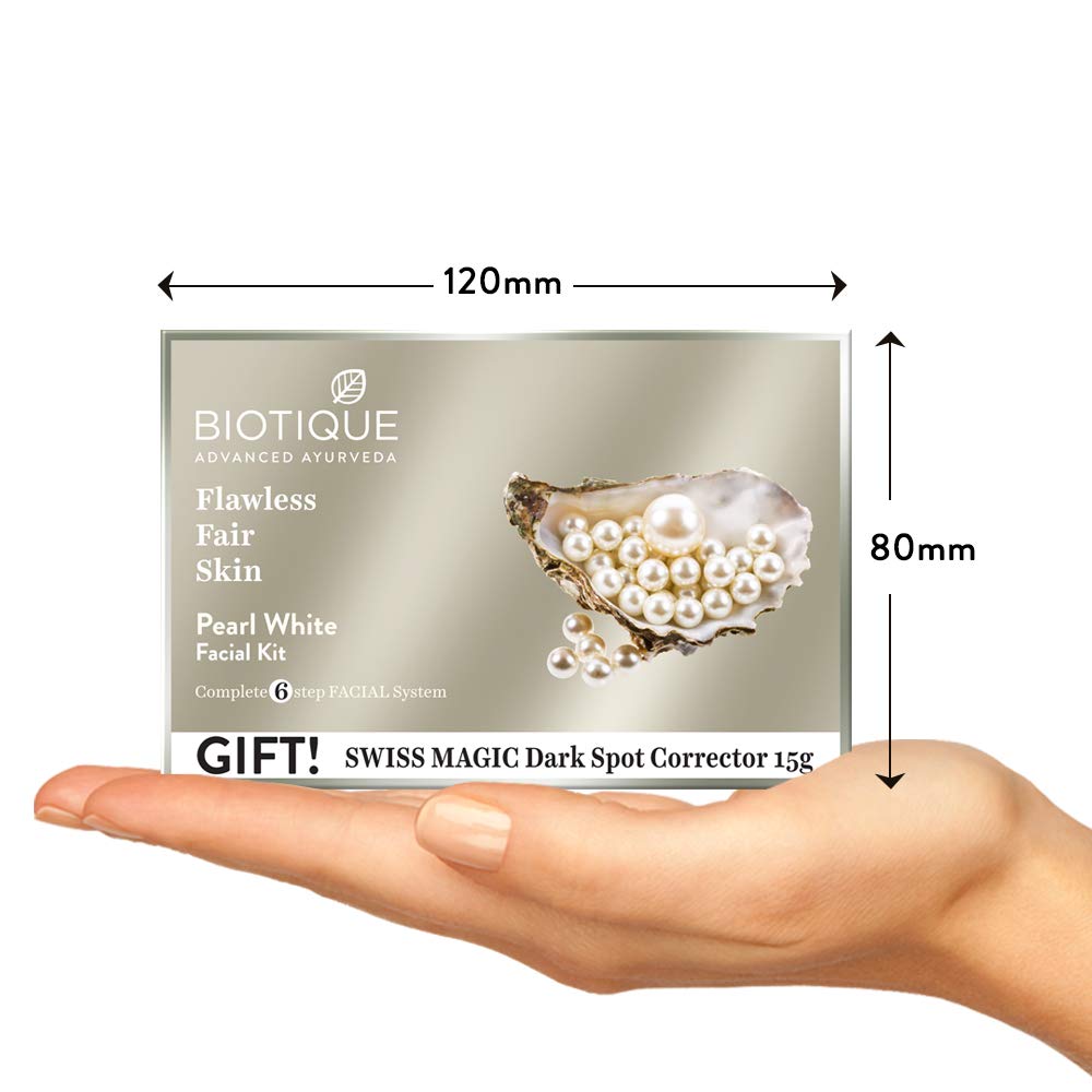 Biotique Bio Pearl White Facial Kit, 65g