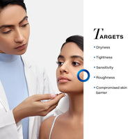 Novology Moisture Barrier Booster Cleanser with Stearic Acid & Palmitic Acid | Hydrating Face Wash For Dry Skin, Sensitive Skin | 180G