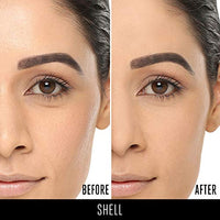 LAKMÉ 9 To 5 Complexion Care Cc Light Coverage Face Cream, Almond, Conceals Dark Spots & Blemishes, 30G & Perfecting Natural Liquid Foundation for Acne Prone Skin, Shell, 27Ml