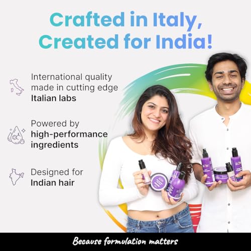 2.Oh! Italian Leave In Conditioner for Dry Hair | Leave In Hair Conditioner with Panthenol and Argan Oil | Nourishing Leave In Conditioner for Wavy Hair | Hair Serum for Dry Frizzy Hair |Women and Men